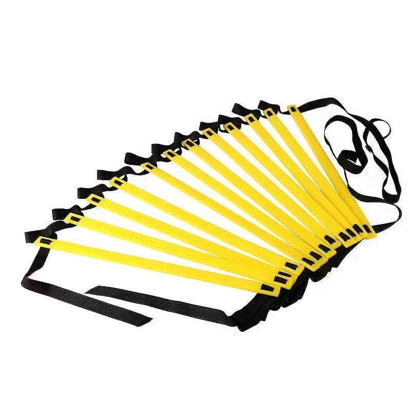 Agility Ladder Speed Ladder Agility Ladder Physical Rope Ladder Football Footstep Coordination Soft Ladder Basketball Training Aid Thickeneded Plaid Ladder