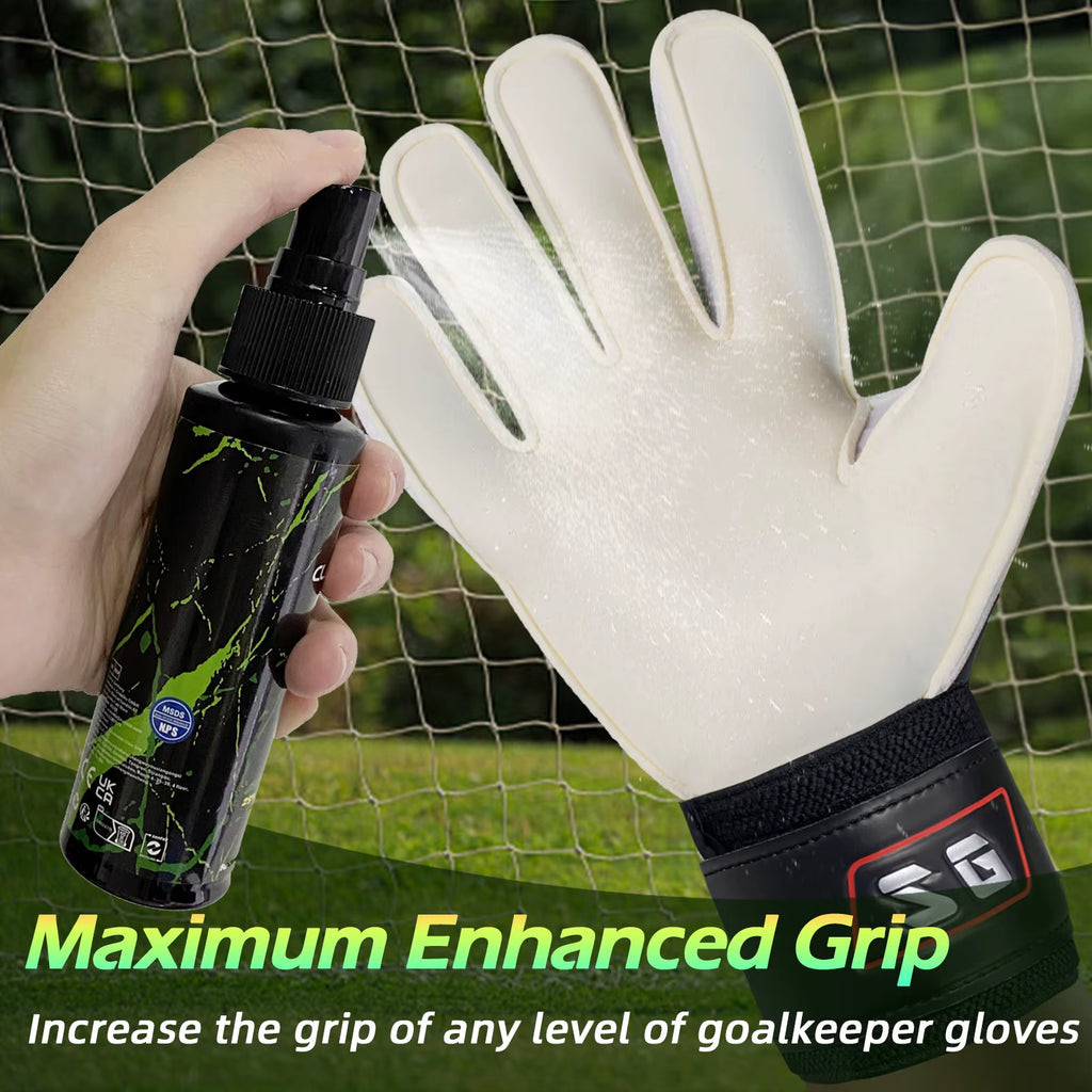 Clbort Goalkeeper Glove Grip Spray, MSDS Certified Goalie Glove Glue, 100Ml